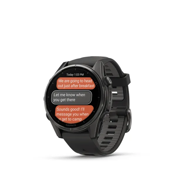 GARMIN Fenix 8 Amoled Sapphire carbon gray 43mm