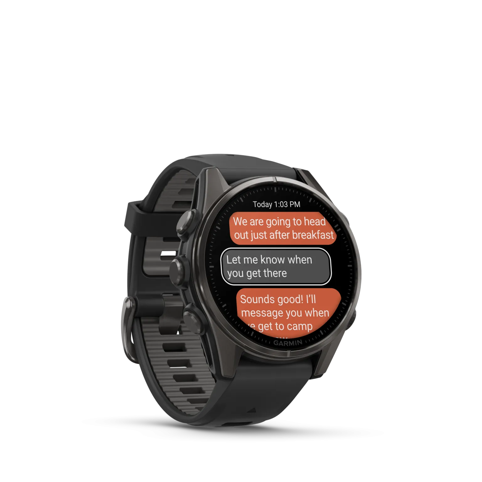 GARMIN Fenix 8 Amoled Sapphire carbon gray 43mm