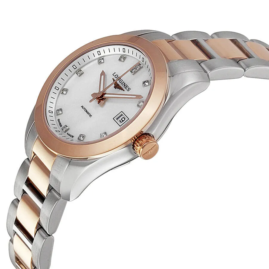 Longines Conquest Classic Mother of Pearl Dial Ladies Watch L2.285.5.87.7