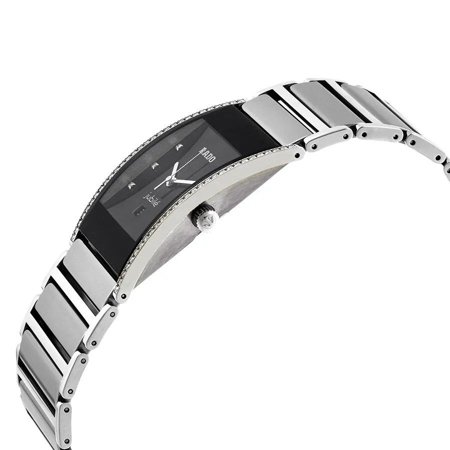 Rado Integral Quartz Diamond Black Dial Men's Watch R20757752